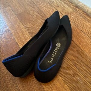 Rothy’s Point Black size 7